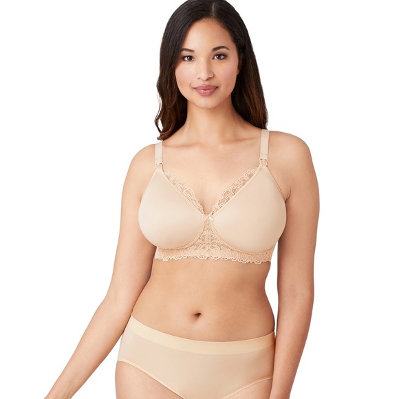 Wacoal Wire Free Nursing Bra - Picture 4 of 11